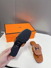 Kitlife Hermes Galerie Sandal 'Naturel' Brown  - 5
