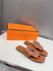 Kitlife Hermes Galerie Sandal 'Naturel' Brown  - 6