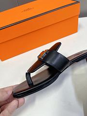 Kitlife Hermes Galerie Sandal 'Naturel' Black - 4