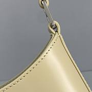 Kitlife Prada Cleo Brushed Leather Shoulder Bag Beige  – 27 x 5 x 19 cm - 2