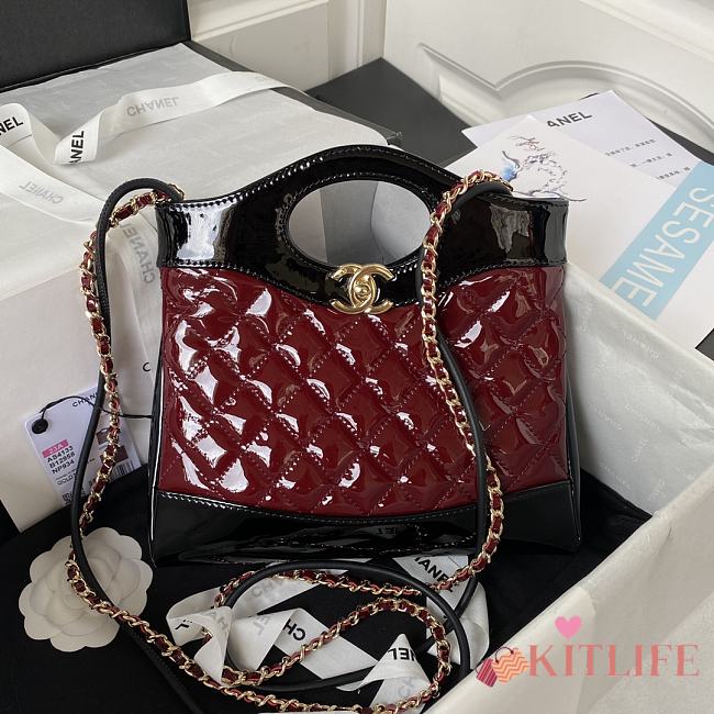 Kitlife Chanel 31 Mini Shopping bag Red 2023 - 22 x 23 x 5.5 cm - 1