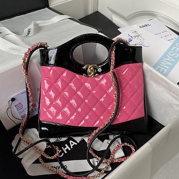 Kitlife Chanel 31 Mini Shopping bag Pink 2023 - 22 x 23 x 5.5 cm