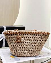 Kitlife Chanel Small Crochet Shopping Tote - 36x20x12 cm - 6