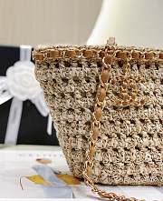 Kitlife Chanel Small Crochet Shopping Tote - 36x20x12 cm - 3