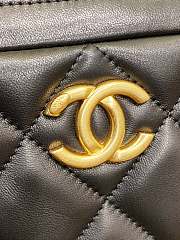 Kitlife Chanel Flap bag Lambskin Black 2023 - 13.5 × 21 × 6 cm  - 6