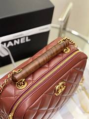 Kitlife Chanel Flap bag Lambskin Red 2023 - 13.5 × 21 × 6 cm - 3