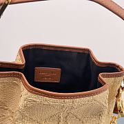 KITLIFE DIOR Fall23 MEDIUM C'EST BAG Natural Cannage Raffia  - 24 x 10 x 24.5 cm - 4