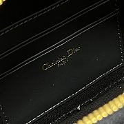 Kitlife CD SIGNATURE BAG WITH STRAP Blue Dior Oblique Jacquard - 18 x 6 x 11 cm - 6