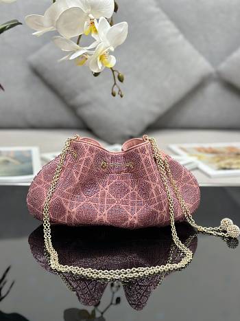 DIOR DREAM BUCKET BAG PINK - 26 x 14 x 11 cm