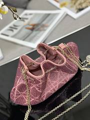 DIOR DREAM BUCKET BAG PINK - 26 x 14 x 11 cm - 4