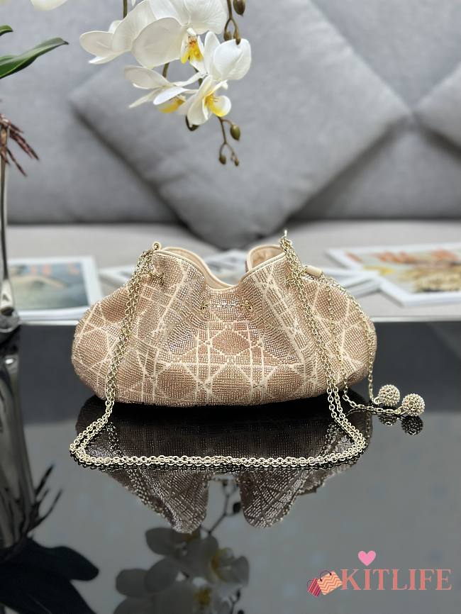 DIOR DREAM BUCKET BAG BEIGE - 26 x 14 x 11 cm - 1