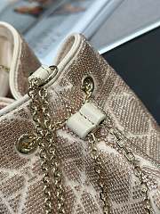 DIOR DREAM BUCKET BAG BEIGE - 26 x 14 x 11 cm - 6