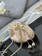 DIOR DREAM BUCKET BAG BEIGE - 26 x 14 x 11 cm - 5