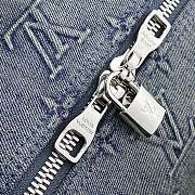 Kitlife Louis Vuitton Keepall Bandoulière 50 Denim Canvas 2023 - 50 x 29 x 22 cm - 5