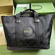 KITLIFE GUCCI BLACK SHOPPER BAG - 39x 33x 19 cm - 1