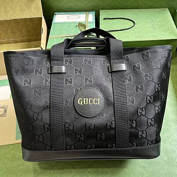 KITLIFE GUCCI BLACK SHOPPER BAG - 39x 33x 19 cm