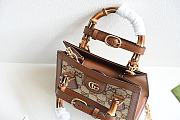 Kitlife Gucci DIANA MINI TOTE Bag Brown - 20 x 16 x 10 cm - 4