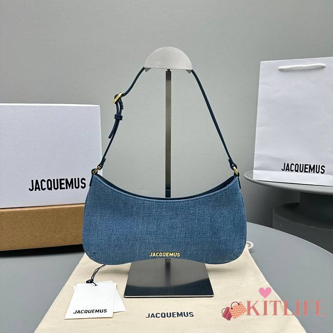 KITLIFE JACQUEMUS Le Bisou Denim bag - 28x15x4 cm - 1