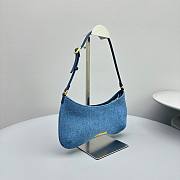 KITLIFE JACQUEMUS Le Bisou Denim bag - 28x15x4 cm - 2