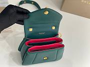 Kitlife Bvlgari Serpenti Reverse small top handle bag in Green - 20 X 14 X 10 cm - 5