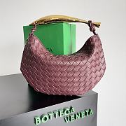 Kitlife Bottega Veneta Knot bag Sardine Almond Red - 36 x 3 x 24 cm - 1