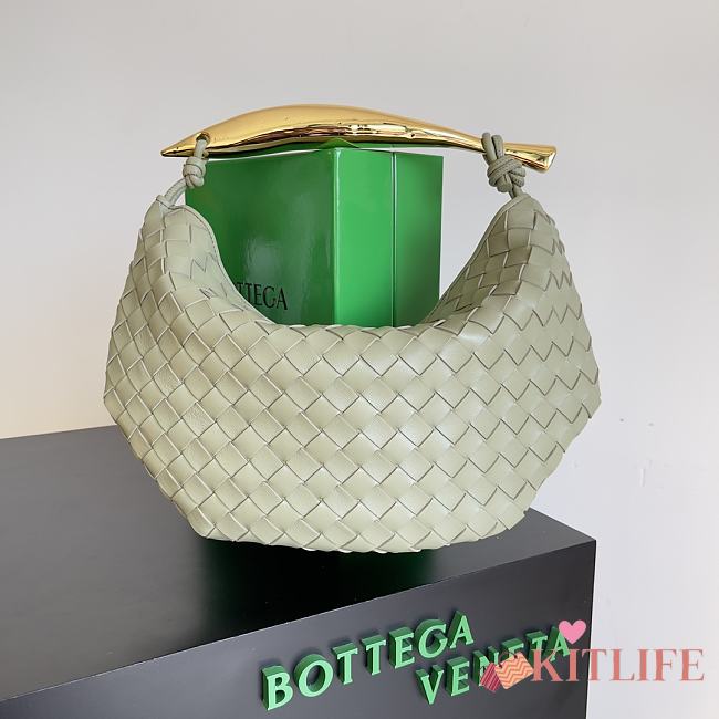 Kitlife Bottega Veneta Knot bag Sardine Almond - 36 x 3 x 24 cm - 1