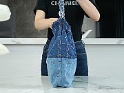 Kitlife Chanel 23A Washed Denim SS 2023 - 39 x 42 x 8 cm - 6