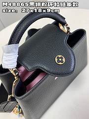  Kitlife Louis Vuitton Capucines BB Black - 27 x 18 x 9 cm - 3