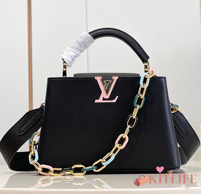  Kitlife Louis Vuitton Capucines BB Black - 27 x 18 x 9 cm - 1