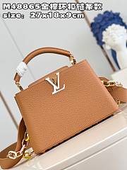 Kitlife Louis Vuitton Capucines BB Brown - 27 x 18 x 9 cm - 6