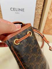 Kitlife Celine Mini Folco Backpack - 197662 - 17 X 20 X 10 cm - 4