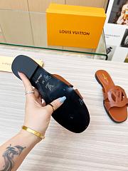 Kitlife Louis Vuitton Isola Flat Mule Brown - 1ABP22 - 3