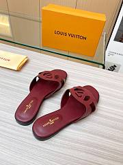 Kitlife Louis Vuitton Isola Flat Mule Red - 1ABP22 - 5