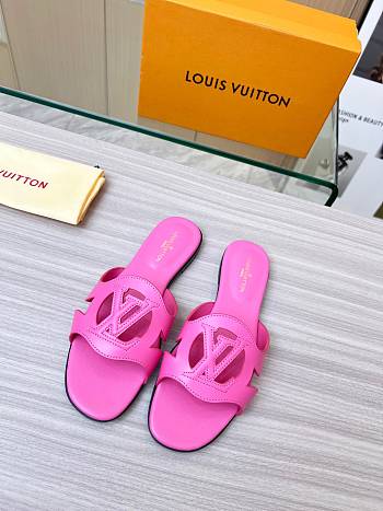 Kitlife Louis Vuitton Isola Flat Mule Pink - 1ABP22