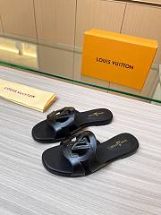 Kitlife Louis Vuitton Isola Flat Mule Black - 1ABP22 - 4