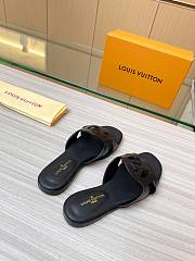Kitlife Louis Vuitton Isola Flat Mule Black - 1ABP22 - 3
