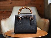 Kitlife Gucci Diana Tote Bag Black – 20 x 16 x 10 cm - 2