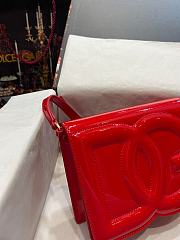 Kitlife DOLCE & GABBANA DG Logo bag Patent leather Red - 16 x 20 x 5.5 cm - 5