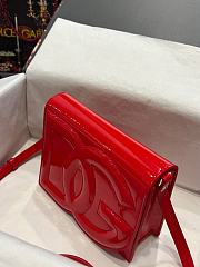 Kitlife DOLCE & GABBANA DG Logo bag Patent leather Red - 16 x 20 x 5.5 cm - 2