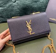 Kitlife SAINT LAURENT Kate Small Leather Cross-Body Bag - 20x12.5x5 cm - 1