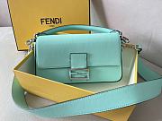 Kitlife Baguette Tiffany & Co. bag x Fendi in Tiffany Blue™ leather - 27 x 6 x 13 cm - 1