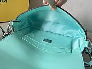 Kitlife Baguette Tiffany & Co. bag x Fendi in Tiffany Blue™ leather - 27 x 6 x 13 cm - 3