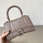 Kitlife Hourglass shoulder bag balenciaga bag Brown - 19 x 13 x 8 cm - 1