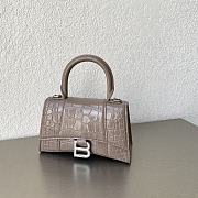 Kitlife Hourglass shoulder bag balenciaga bag Brown - 19 x 13 x 8 cm - 2