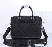 KITLIFE DIOR HIT THE ROAD PET CARRIER BLACK BAG - 40 X 28 X 7 cm - 1