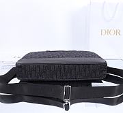 KITLIFE DIOR HIT THE ROAD PET CARRIER BLACK BAG - 40 X 28 X 7 cm - 4