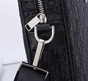 KITLIFE DIOR HIT THE ROAD PET CARRIER BLACK BAG - 40 X 28 X 7 cm - 3