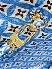 kitlife Louis Vuitton Neverfull MM Blue SS 2023 - 31 x 28 x 14 cm - 3