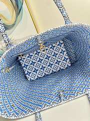 kitlife Louis Vuitton Neverfull MM Blue SS 2023 - 31 x 28 x 14 cm - 4