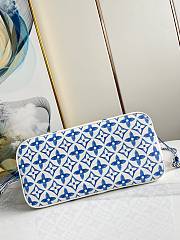 kitlife Louis Vuitton Neverfull MM Blue SS 2023 - 31 x 28 x 14 cm - 6